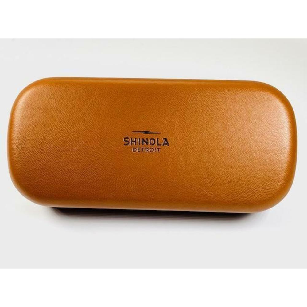 New SHINOLA by Flexon SH-15001 690 Mink Horn Eyeglasses 50/22/145 - Picture 4 of 4